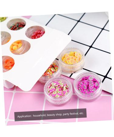 FOMIYES 48 Boxes Fruit Slice Diy Manicure Nail Art Decoration Fruit Slices Nail Salon Sticker Nails Decoration Ceramic Decor Cellphone Craft Slice Nail Art Slices Bracelet Filling 3d - Buy Online on GoSupps.com