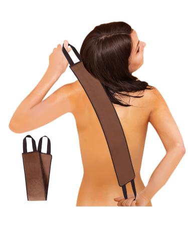 Molain Lotion Applicators for Your Back Apply Lotion to Back Easily Back Buddy Lotion Applicator for Back Self Applicator Work with Self Tanning Mitt When Apply Tanning Lotion coffee