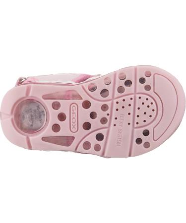 Geox Baby Girl's Pink Sandal - Size 9 UK | Breathable and Comfortable - Buy Online on GoSupps.com