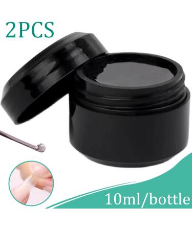 Press on Nails Glue Solid Glue Solid Nail Glue for Soft Gel Nail Tips 2PCS 10ml Clear DIY Nail Glue Gel for Home Nail Glue for Acrylic Nails Fake Nails - Buy Online on GoSupps.com
