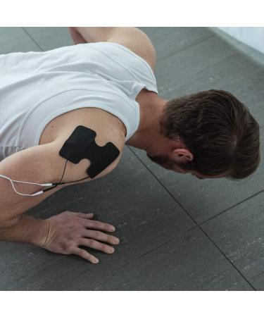 TENS Unit & EMS Muscle Stimulator Combo for Pain Relief & Muscle Recovery - Targets Shoulders, Back, Abs, Legs, Knees | Soothes Arthritis & Sore Muscles - Buy Online on GoSupps.com