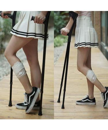 Forearm Crutches Adjustable Forearm Crutches/Black/Lighter Crutch Lightweight Cuff Crutch 12 Height Adjustable Stops - for Standard and Tall Adults Lightweight Arm Crutch Journey - Buy Online on GoSupps.com