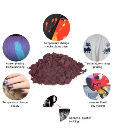 Thermochrome Powder for Nail Art & Cosmetics | Heat-Sensitive Color Change Pigment - International Shipping - Buy Online on GoSupps.com