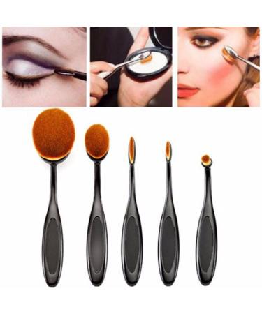 Susenstone 5PC/Set Toothbrush Style Eyebrow Brush