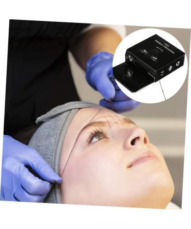 Housoutil 2pcs Ink Paper Eyebrow Measure Tool Simple Eyebrow Mapping Ruler Make up Wire Box - Buy Online on GoSupps.com