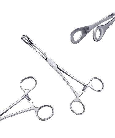 100pc Body Piercing Hollow Needles & Stainless Steel Forceps Set | Mixed Sizes 12G-20G Ear Tongue Belly Piercing Tools - Buy Online on GoSupps.com
