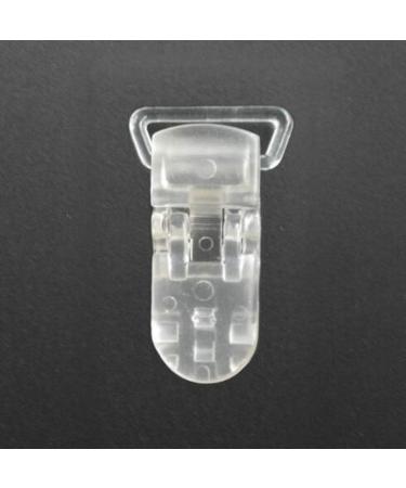 Buy ZHONGJIUYUAN KAM Baby Plastic Pacifier Clips - Transparent 20mm 50pcs - International Shipping Available - Buy Online on GoSupps.com