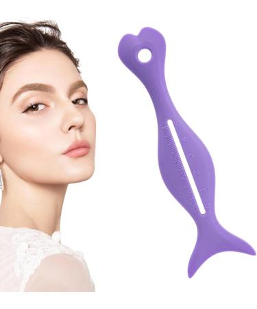 Eyeliner Stencils Silicone Eyes Wing Eyeliner Stencils Tool Lightweight Soft Portable Makeup Stencil for Girls Women Teens Females Purple - Buy Online on GoSupps.com