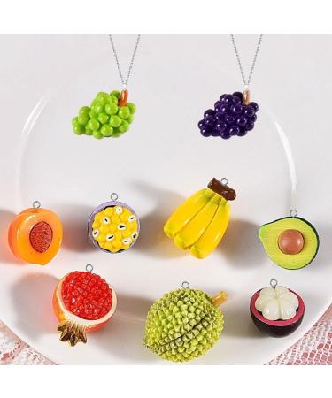 Ovvkultoc Artificial Fake Miniature Fruit Apples/Oranges/Bananas/Peach Toys Decorative Accessories Decor Fake Craft Model Fruit - Buy Online on GoSupps.com