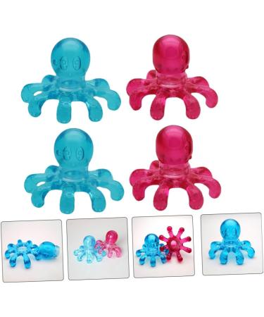 Foytoki 4-Piece Massage Device - Practical Household Head Scratcher & Hair Accessory | International Shipping Available - Buy Online on GoSupps.com