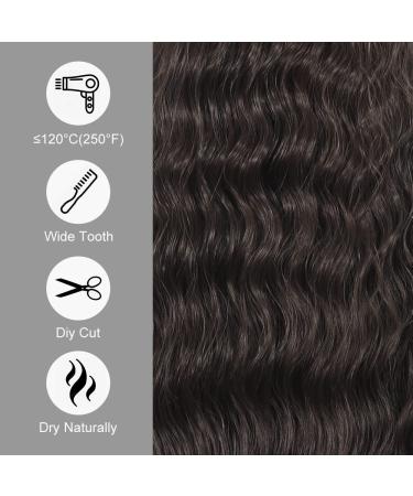 Salomezklm 24 Black Lace Front Wig | Glueless Synthetic Long Wavy Heat-Resistant Wig | Natural Baby Hair for Women - Buy Online on GoSupps.com