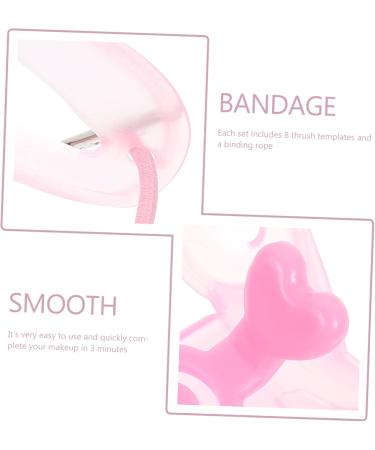 Ipetboom Eyebrow Tools 9 Sets Eyebrow Aid Plastic Eyebrows Template Brow Supplies Portable Artifact Four Generations 12X11X8CMx3pcs Pinkx3pcs - Buy Online on GoSupps.com