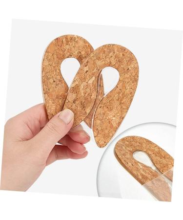NOLITOY Transparent Heel Pads for Women - 8 Pairs Silicone Heel Cushions & Protectors for Overpronation - Comfortable Boost Insoles - Buy Online on GoSupps.com