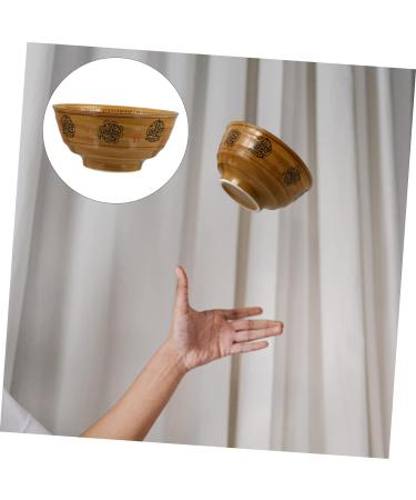 Milisten 2 Pcs Ramen Bowl Japanese Rice Bowl Salad Serving Utensils Exquisite Soup Bowl Chinese Mixing Bowl Ceramic Fruit Bowl Food Container Noodle Bow Bowls Kitchen Supplies Ceramics Fine 20X20X10CMx2pcs Yellowx2pcs - Buy Online on GoSupps.com