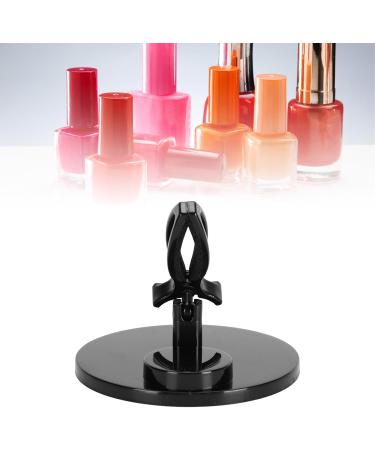 HUSHUI Anti Spill Nail Polish Bottle Stand Tilted Manicure Fingernail Polish Holder Perfect for Your Manicure Session (Black) - Buy Online on GoSupps.com