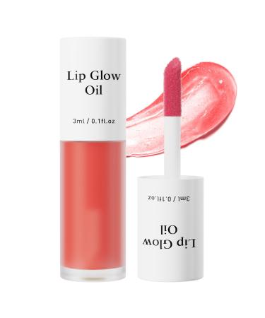 Hydrating Lip Glow Oil Moisturizing Lip Glow Oil Lip Plumper Gloss Transparent Lip Gloss Lip Oil Plumping Lip Oil Lip Balm Tinted Lip Balm Lip Care