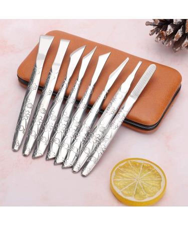 Watris Veiyi 8PCS Foot Shaver Pedicure Tool Set | Stainless Steel Callus Remover & Foot Care Kit for Men & Women - Buy Online on GoSupps.com