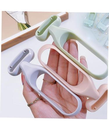 Angoily 2-in-1 Armpit Knife & Face Epilator Razor for Women - Body Hair Removal Tool & Eyebrow Shaper - Gray 13x5cm - Buy Online on GoSupps.com