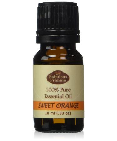 Fabulous Frannie Sweet Orange 100% Pure Undiluted Essential Oil 10ml (Pack of 1)