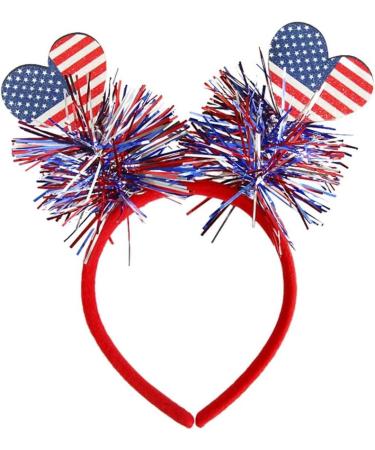 hgnxa 4th July Hair Hoop Headwear for Independence Day Headband American Head Boppers American Theme Independence Day - Buy Online on GoSupps.com