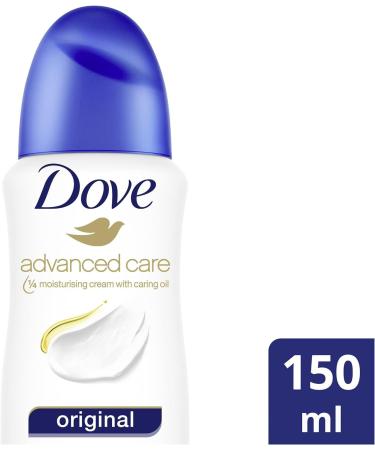 Dove Deodorant 4-Pack for Women - Assorted Fragrance - Elevate Your Freshness Game - 150 ml | 48-Hour Confidence and a Touch of Feminine Elegance - Grab Yours Now - Packed by Magna Mindz - Buy Online on GoSupps.com