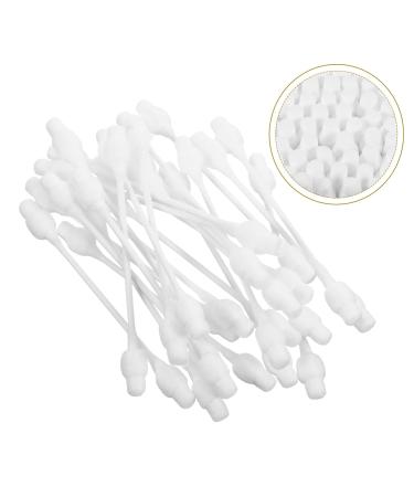 100pcs Double Ended Cotton Swabs for Babies - Large Tips Ear Wax Removal Cotton Buds - Portable Baby Cotton Sticks - Buy Online on GoSupps.com