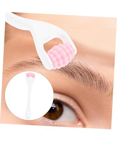 Silicone Face Massager & Eye Roller - Pink Beauty Device for Glowing Skin | International Shipping - Buy Online on GoSupps.com