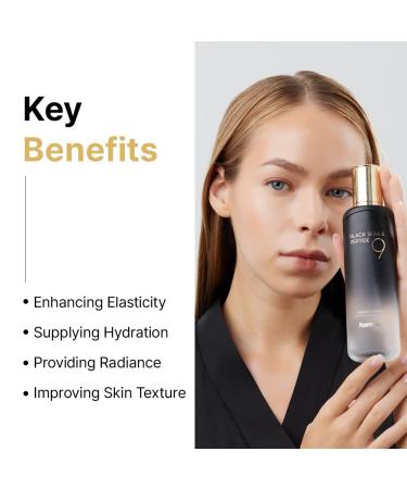 FARMSTAY Black Snail & Peptide 9 Perfect Toner + Emulsion Snail Mucin Moisturizer for Elastic & Glow Skin Hydrating & Soften Anti-Aging Skin Barrier Repair for Women & Men Korean Skin Care - Buy Online on GoSupps.com
