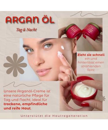 D'Aniello It consists of 2 x 125 ml facial cream with original argan oil day and night Day and night treatment Facial care cream - Buy Online on GoSupps.com