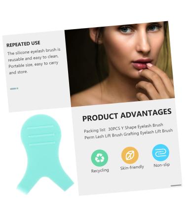 Angoily 60 PCS Eyelash Extension Brush Set - Silicone & Plastic Lash Perm Lift Tools for Perfect Makeup - Buy Online for Global Shipping - Buy Online on GoSupps.com