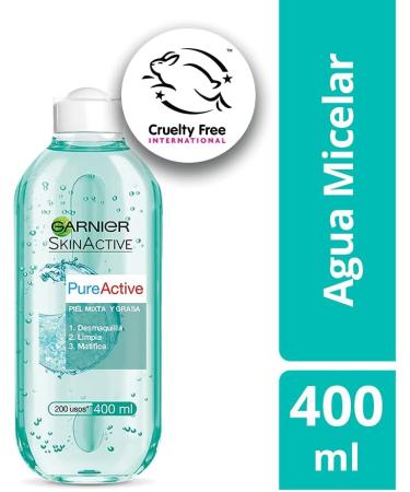Garnier Pure Active Mat Control Agua Micellar Makeup Remover - Buy Online on GoSupps.com