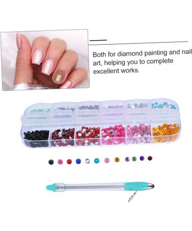 MAGICLULU 3 Sets Manual Drilling Pen Manicure Supplies Dotting Pen Nail Art Hot Pen Kit De Manicura Drill Ornaments Rhinestone Pointing Pen Tool Diamond Hand Pen Stainless Steel - Buy Online on GoSupps.com