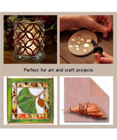 LSCAILIAO Copper Metal Sheet - Pure Copper Foil Roll for Creative and Home Decoration Long 2m Thickness 0.04mm Width 30mm - Buy Online on GoSupps.com