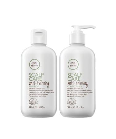Tea Tree Scalp Care Anti-Thinning Shampoo and Conditioner Duo 10.14 fl. oz. 10.14 Fl Oz Shampoo and Conditioner