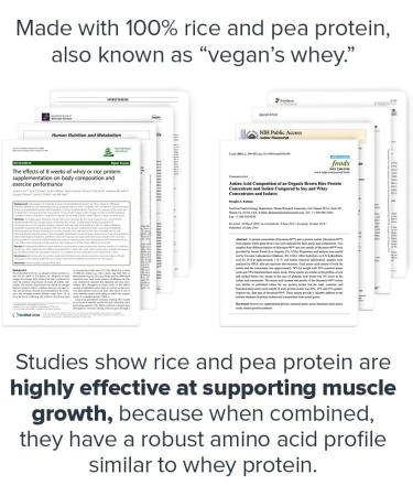 LEGION Plant+ Vegan Protein Powder - Gluten Free GMO Free Naturally Sweetened Vanilla Protein Blend 20 Servings Plant Based Rice and Pea Protein - Buy Online on GoSupps.com