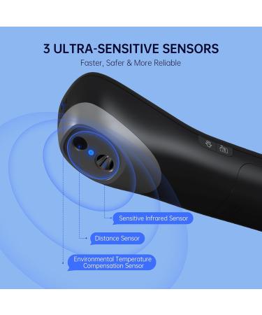 Buy No-Touch Forehead Thermometer - 1s Accurate Reading 3-Color Indicator & Fever Alarm - 2-in-1 Infrared Thermometer for Adults & Kids - Ships Internationally - Buy Online on GoSupps.com