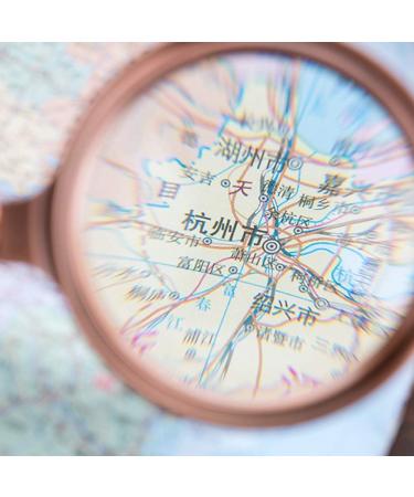 Magnifying Glass Handheld Magnifying Glass to Read Elderly Children 80Mm Retro-Style Magnifying Glass to Enlarge 10 Times Reading Advanced Low-Vision Books to Check Crafts to Send High-End Gift Boxe - Buy Online on GoSupps.com