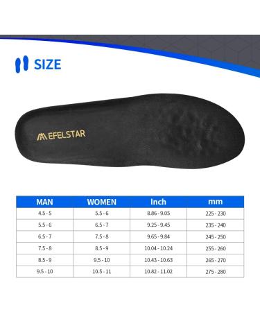 Shop WOODSAIR Champ Sport Insoles for Tennis | Shock Absorption & Performance Enhance Inserts for Men & Women (8.5-9 Women / 7.5-8 Men - Buy Online on GoSupps.com