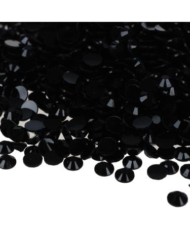 Tyatocepy 6000 Pieces Crystal Flatback Acrylic Rhinestone Beads Nail Art (Black) - Buy Online on GoSupps.com