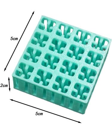 MagiDeal Nail Drill Bit Holder Nail Drill Bits Organizer Portable Sturdy Lightweight 16 Holes Display Stand for Nail Art Display Home - Buy Online on GoSupps.com