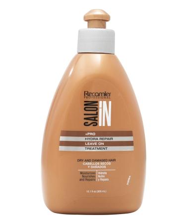RECAMIER 34066 Leave-In Conditioner Detangler | Dry Damaged Hair Treatment | Comb Cream Styling Lotion | Deep Moisturizer | Hydrating Argan Oil Products | Tratamiento Cabello Seco Maltratado 10.1 OZ 10.1 Fl Oz (Pack of 1...