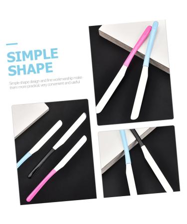 FRCOLOR 9 Pcs Stainless Steel Toning Sticks Set | Multifunctional Cosmetic Spatula Tool for Pigment Mixing & Liquid Foundation - Assorted Colors - Buy Online on GoSupps.com
