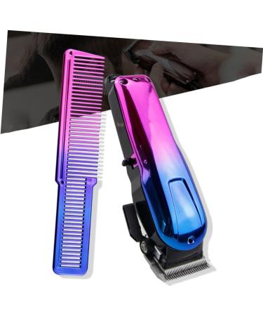 FRCOLOR Flat top Comb Hair Comb Hair Styling Comb Stylist Comb Professional Hair Cutting Comb Electric Hair Shaver Hair Trimmer Cover Electric Hair Clipper Shell Hair Comb Mix Fader 20.5*4cm - Buy Online on GoSupps.com
