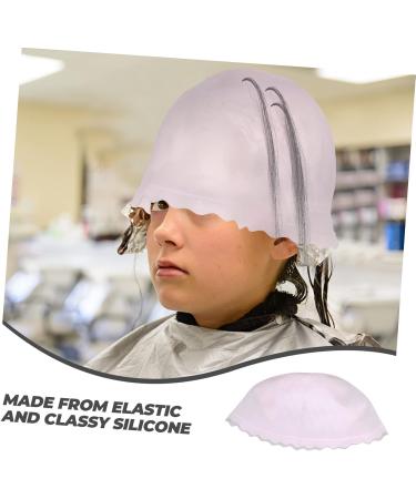 Mikinona Silicone Highlighter Cap Hair Dyeing Hat for Salon Hair Dyeing Caps Hair Highlighting Hat Dyeing Color Cap Dyeing Color Tool Silicone Hair Salon Cap Silicone Highlight Hat Dye Caps - Buy Online on GoSupps.com