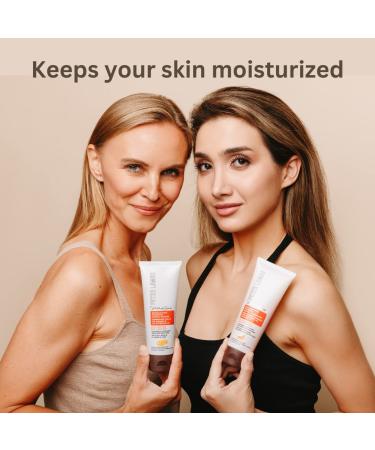 Peter Lamas Naturals Detoxifying Citrus C Facial Cleanser - 2 Pack (4 Fl Oz) | Vitamin C & Beta Carotene for Softer Younger Skin | Vegan & Gluten-Free - Buy Online on GoSupps.com