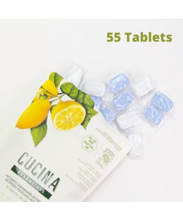 Fruits & Passion Cucina Essentials Automatic Dishwasher Detergent Pods - 55 Tablets - Efficient Cleaning for International Shipping - Buy Online on GoSupps.com