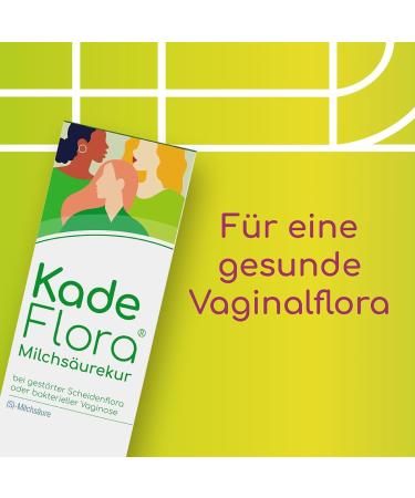 KadeFlora Lactic Acid Treatment - 7 Disposable Applicators for Vaginal Regeneration | International Shipping Available - Buy Online on GoSupps.com