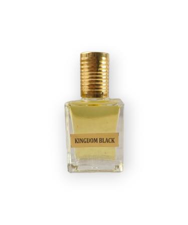 Kingdom Black Premium Attar-Atar Perfume Oil Fragrance for Men and Women Unisex Parfume Scent Spray Long Lasting Roll On Essential Oil Itar Semi Natural Non Alcoholic Size Volume: 12ML (0.4 Fl Oz).