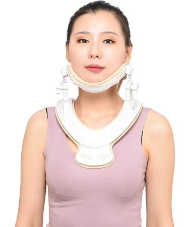 Jlasdr Adjustable Neck Brace Collar | Travel & Home Stretcher Neck Protection for Spine Alignment & Pain Relief - Buy Online on GoSupps.com