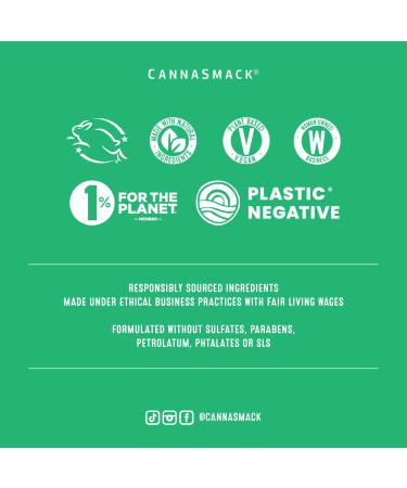 CannaSmack Vegan Hemp Lip Balm - 5 Flavors Included - Soothe Moisturize Hydrate Protect & Nourish Dry Chapped or Irritated Lips - Made with Hemp Seed Oil Natural & Botanical Ingredients - Buy Online on GoSupps.com